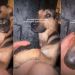 Dog Hates Bath but Makes the Ultimate Compromise for Mom